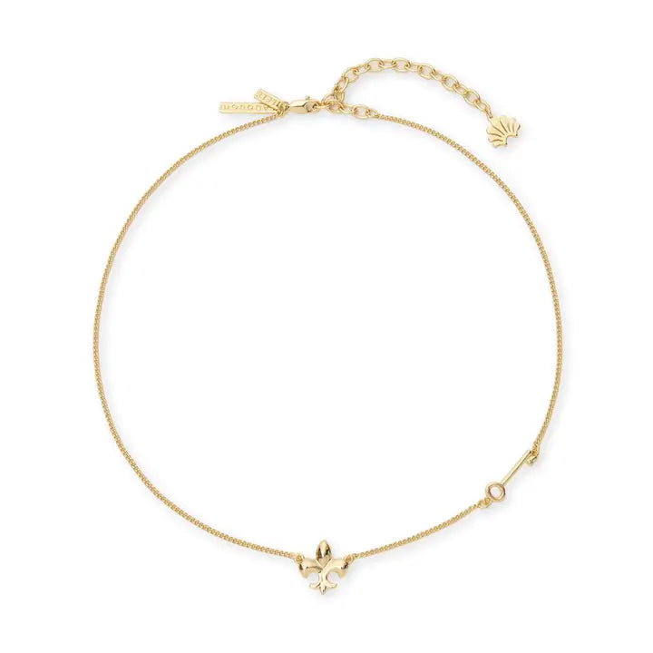 Gold Charm Necklace- Kappa Kappa Gamma