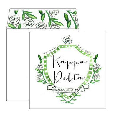 Sorority Greeting Card - Kappa Delta