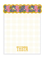 Block Print Notepad- Kappa Alpha Theta