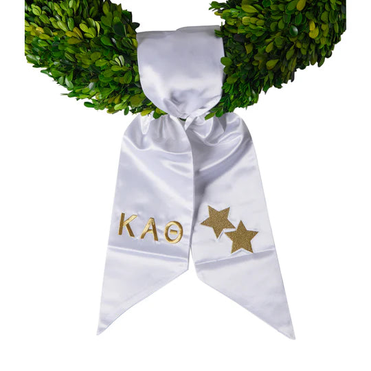 Wreath Sash- Kappa Alpha Theta
