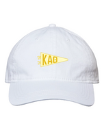 Needlepoint Pennant Hat- Kappa Alpha Theta