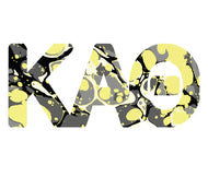 Sorority Acrylic Marbled Hanger-Kappa Alpha Theta
