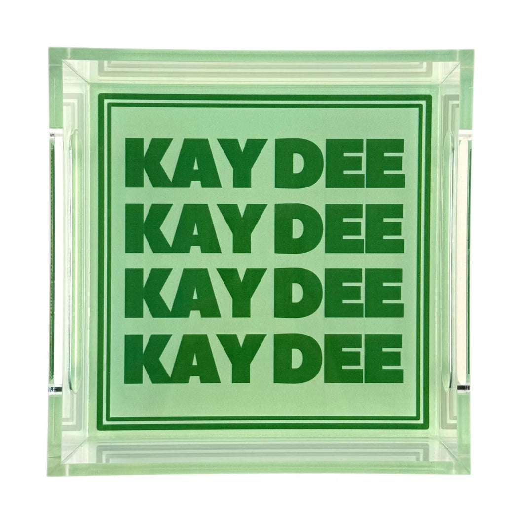 Small Tray- Kappa Delta