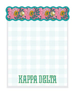 Block Print Notepad- Kappa Delta