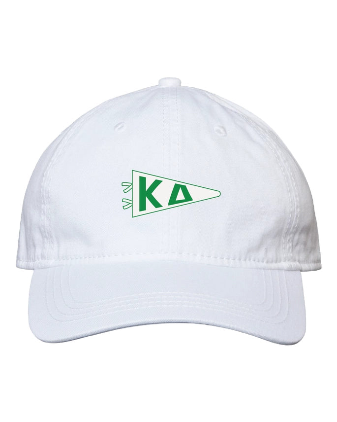 Needlepoint Pennant Hat- Kappa Delta