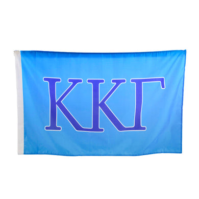 Greek Letter Flag- Kappa Kappa Gamma