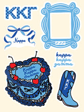 Sorority Puffy Stickers