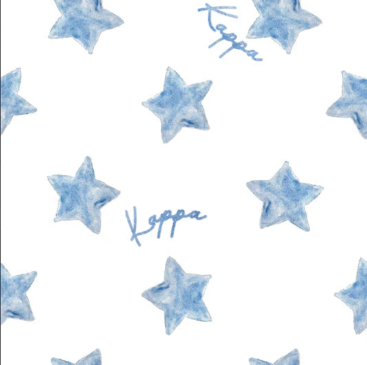Cotton Sateen Scalloped Short- Kappa Kappa Gamma