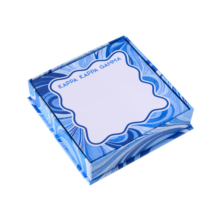 Marbled Note Box- Kappa Kappa Gamma