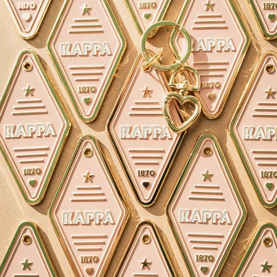 Enamel Motel Keychain- Kappa Kappa Gamma