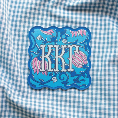 Block Acrylic Coaster- Kappa Kappa Gamma