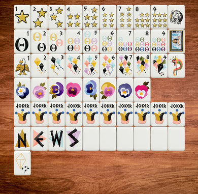 Mahjong Tile Set- Kappa Alpha Theta