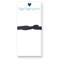 Skinnie Heart Notepad- Kappa Kappa Gamma