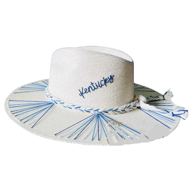 PREORDER Gameday Straw Hat- Kentucky