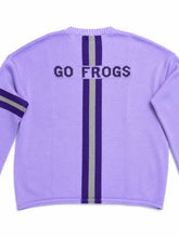 TCU Long-Sleeve Knit Lavender