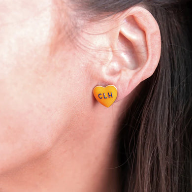 Camp Enamel Studs- Longhorn