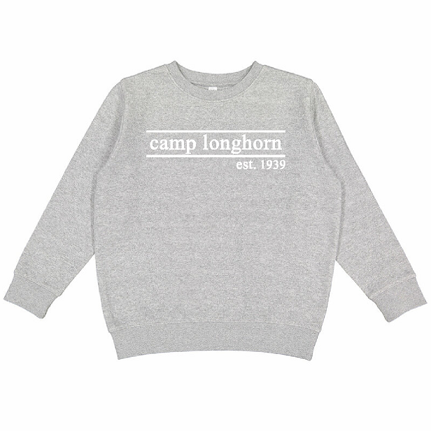 Camp Sweatshirt- Longhorn