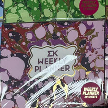Desk Planner- Sigma Kappa
