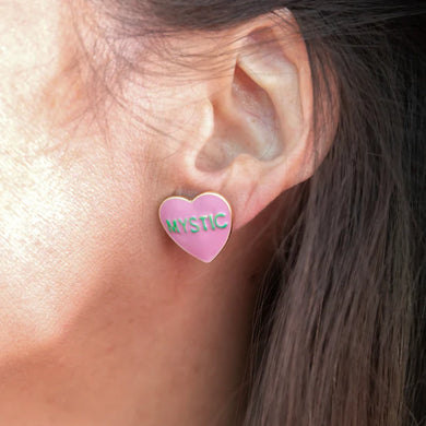 Camp Enamel Studs- Mystic