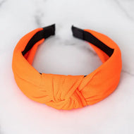 Camp Headband- Neon Orange