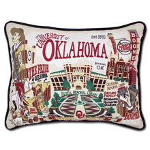 Embroidered Pillow- Oklahoma
