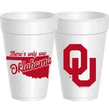 OU There's Only One Oklahoma Spirit cups 10 count