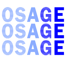 Ombre Camp Tee- Osage