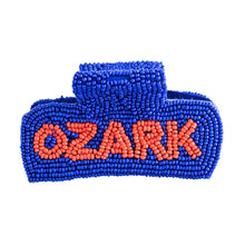 Beaded Claw Clip- Camp Ozark