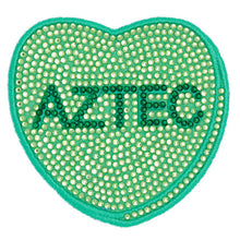 Youth Rhinestone Heart Headband- Aztec