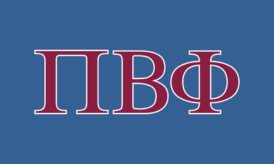 Greek Letter Flag- Pi Beta Phi