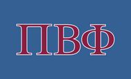 Greek Letter Flag- Pi Beta Phi