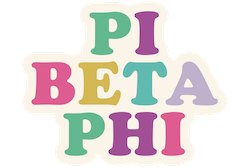 Tumbler Magnet- Pi Beta Phi