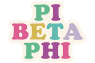 Tumbler Magnet- Pi Beta Phi