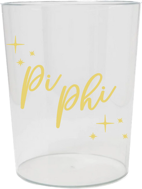 Vintage Vegas Wastebasket- Pi Beta Phi