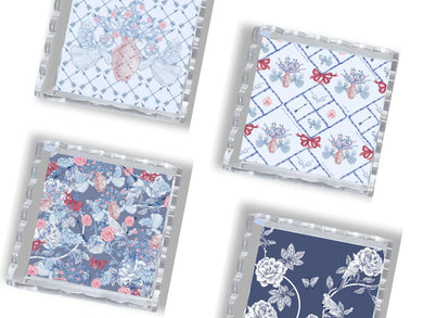 Scalloped Tray- Pi Beta Phi