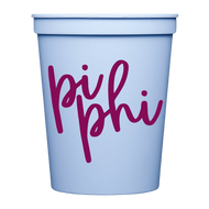 Colored Cups- Pi Beta Phi