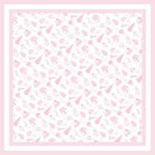 Greek Toile Silk Scarve-Phi Mu Preorder