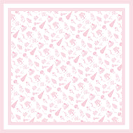 Greek Toile Silk Scarve-Phi Mu Preorder
