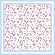 Greek Toile Silk Scarve-Phi Beta Phi Preorder