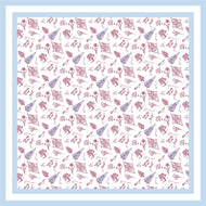 Greek Toile Silk Scarve- Pi Beta Phi