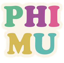 Tumbler Magnet- Phi Mu