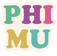 Tumbler Magnet- Phi Mu