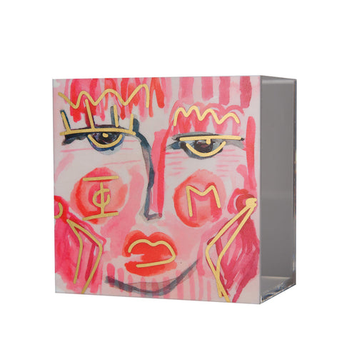 Fancy Sister Acrylic Box- Phi Mu