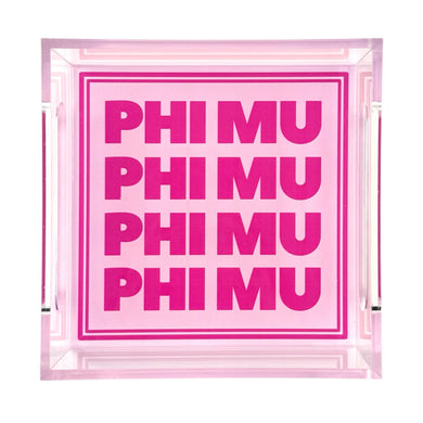 Small Tray- Phi Mu