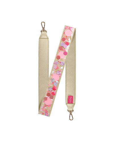 Confetti Removable Strap- Pink Party