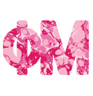 Sorority Acrylic Marbled Hanger-Phi Mu