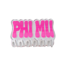 Retro Hair Clip- Phi Mu