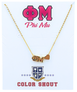 Heart Necklace- Phi Mu