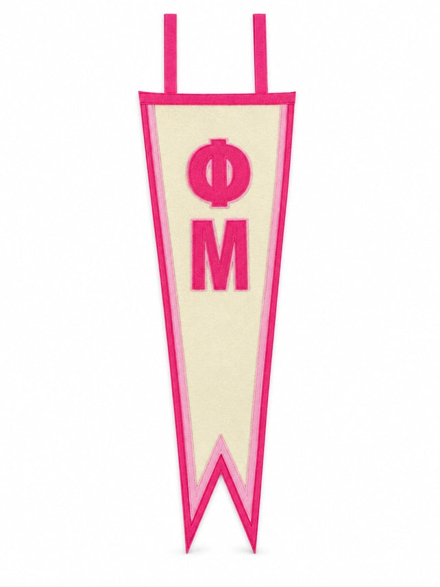 Heritage Pennant Flag- Phi Mu