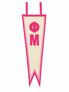 Heritage Pennant Flag- Phi Mu